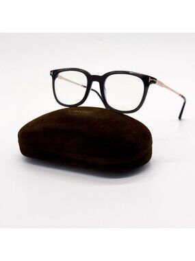 NEW TOM FORD EYEGLASSES TF5904 005 GRAY/GOLD MEN FT5904 005 EYEWEAR